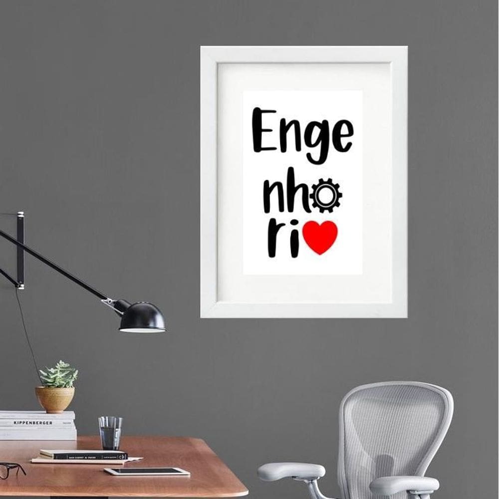 Quadro Engenharia - 60X48Cm