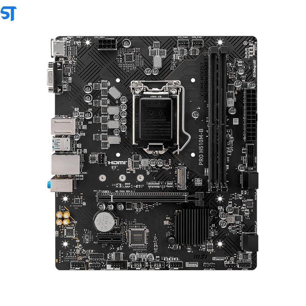 Placa Mãe Msi Pro H510M-B Socket Lga 1200 / Vga / Ddr4