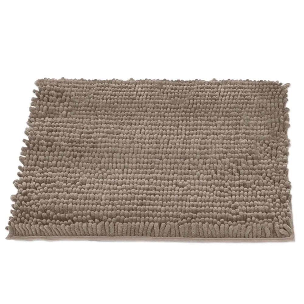 Tapete Buettner Microfibra Antiderrapante Chenille Ginko 60cmx90cm Areia