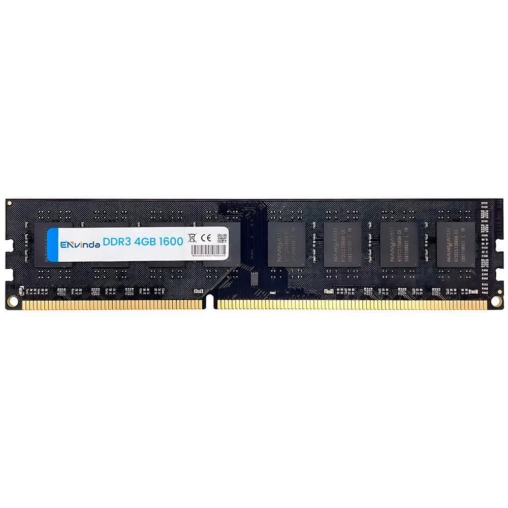 Memória Ram Desktop 4Gb 1600Mhz Ddr3 Dimm 1.5V - Envinda