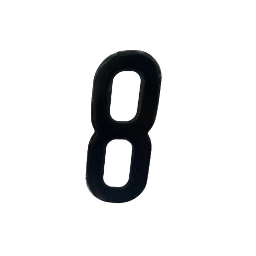 Numero Adesivo Preto Smartfix - 8