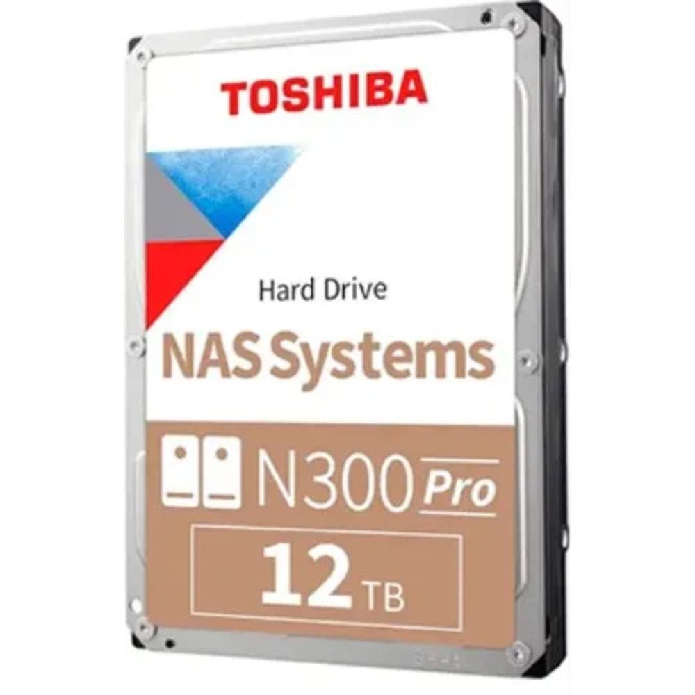 HD Interno Toshiba 12TB SATA3 N300 PRO NAS HDWG51CXZSTBI