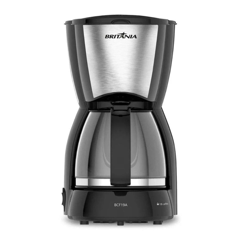 Cafeteira Britânia Bcf19a Inox Com Jarra De Vidro 110V
