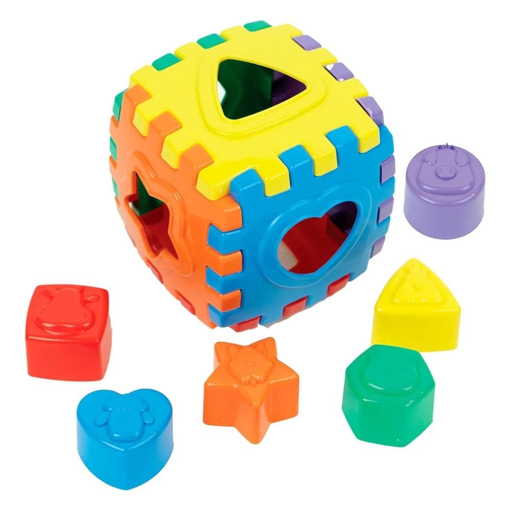 Cubo Educativo Mundo Curioso - GGB Brinquedos