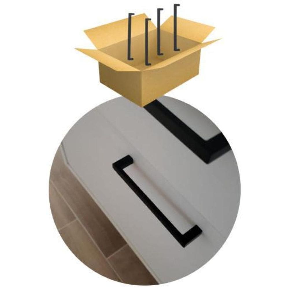 Kit 1 Unidade De Puxador De Guarda Roupa Puxadores Armario