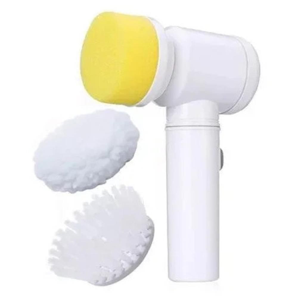 Escova Limpeza Eletrica Lava Loucas Banheiro Azulejos 5 Em 1 Mop Carpete Sofa Sem Fio Multifuncional