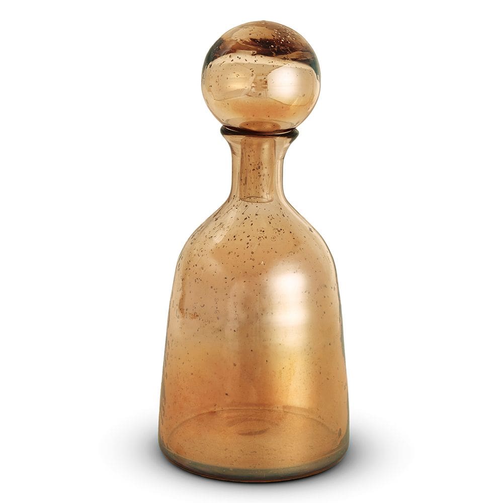 Garrafa Decorativa Em Vidro Luxo