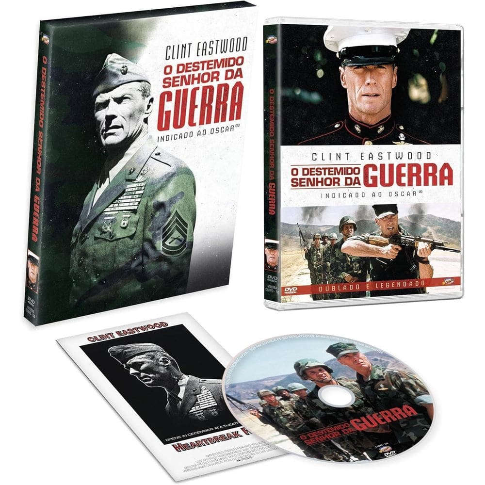 Dvd O Destemido Senhor Da Guerra - Clint Eastwood