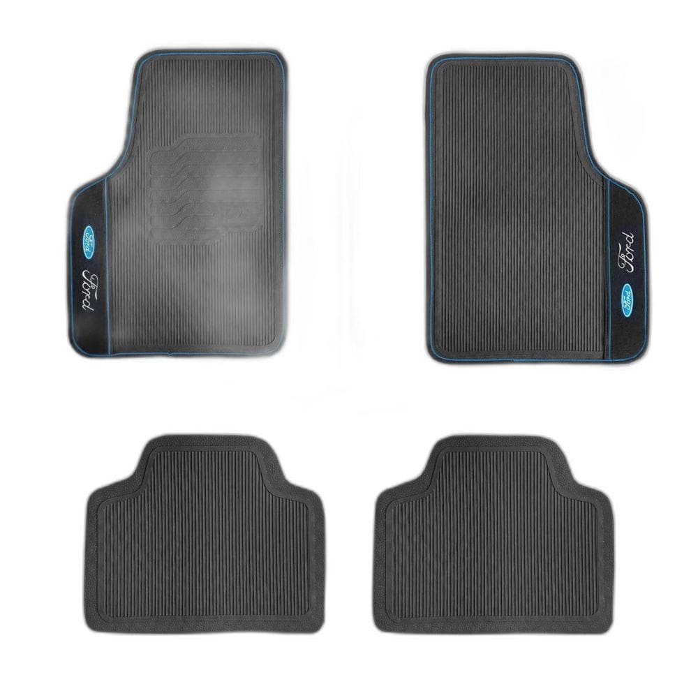Tapete Borracha Ford Fiesta Escort Focus Ka Ranger Bordado