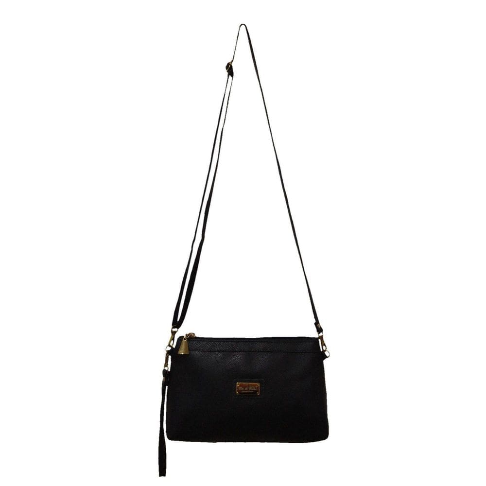 Bolsa Carteira Clutch Topgrife Couro Preto