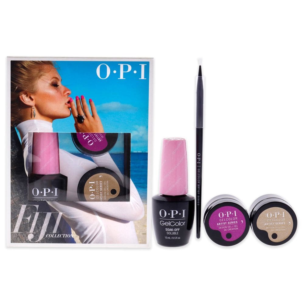 Conjunto de esmaltes OPI Fiji GelColor and Artist Series Trio