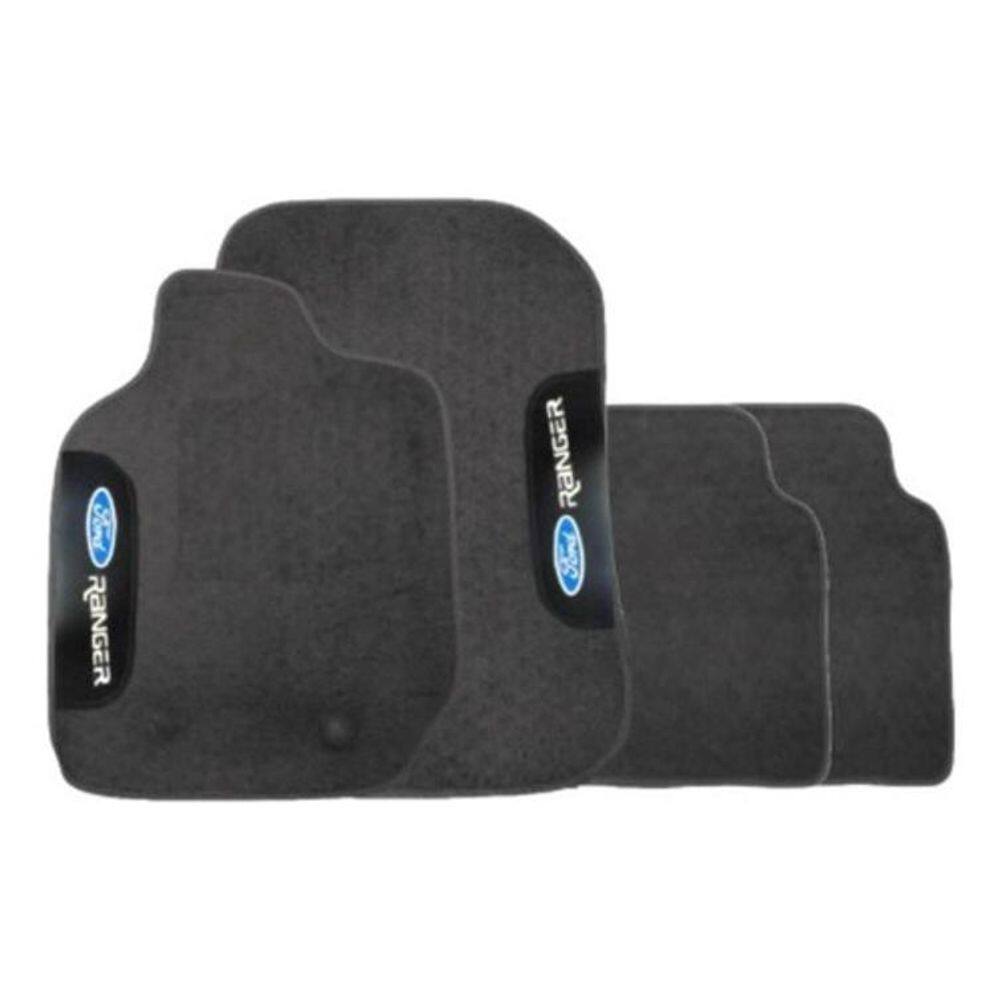 Jogo De Tapete Automotivo Ranger 2013 Borracha Pvc