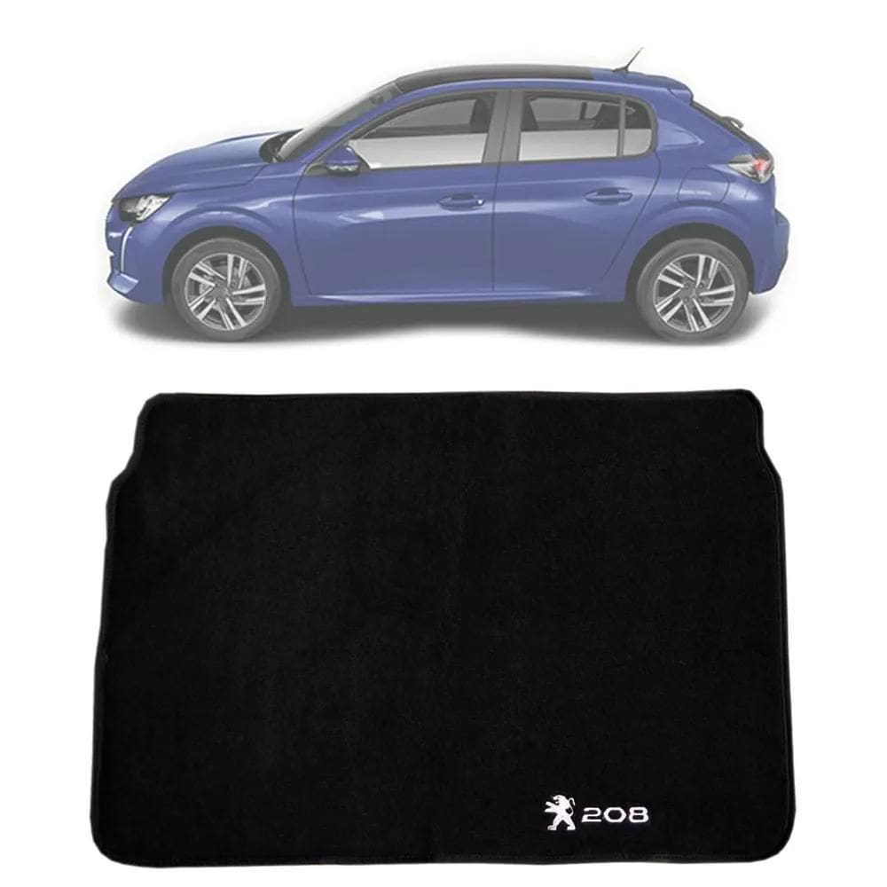 Tapete Porta Mala Peugeot 208 Luxo