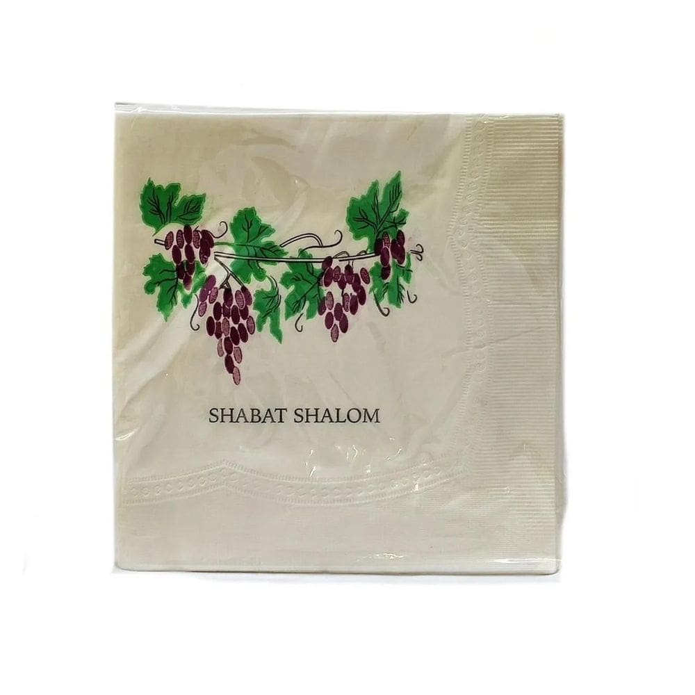 Guardanapos Shabat Shalom Transliterado