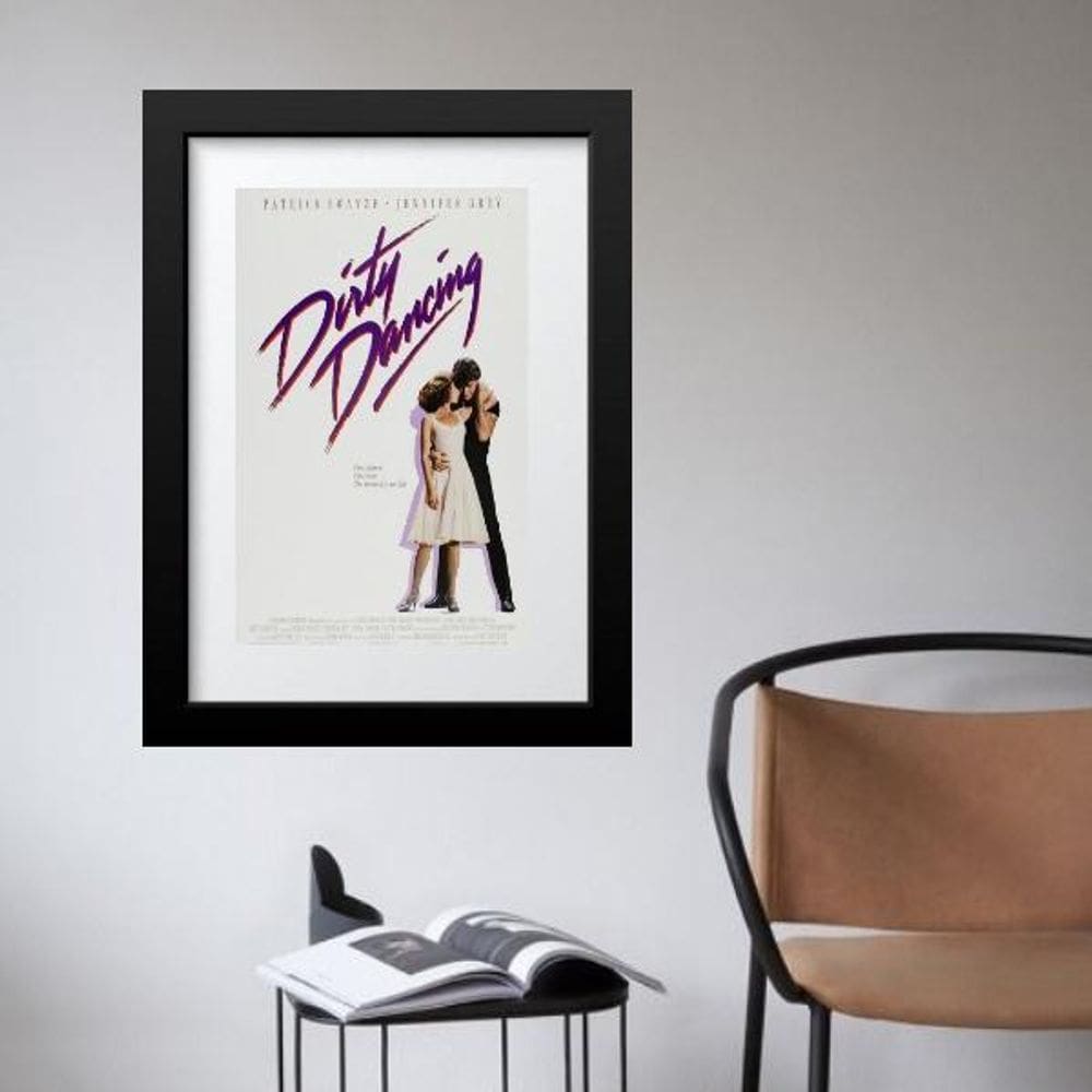 Quadro Poster Filme Dirty Dancing - 60X48Cm