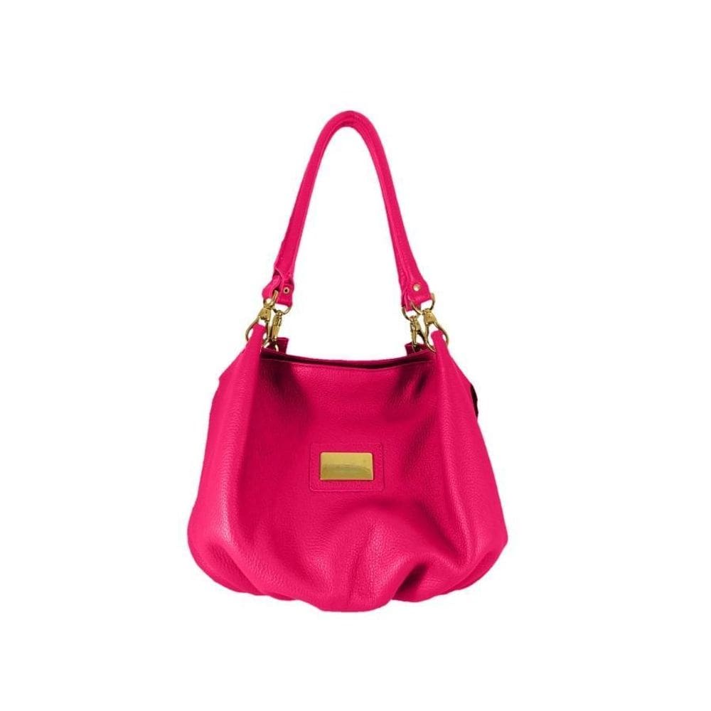 Bolsa Saco Topgrife Couro Pink