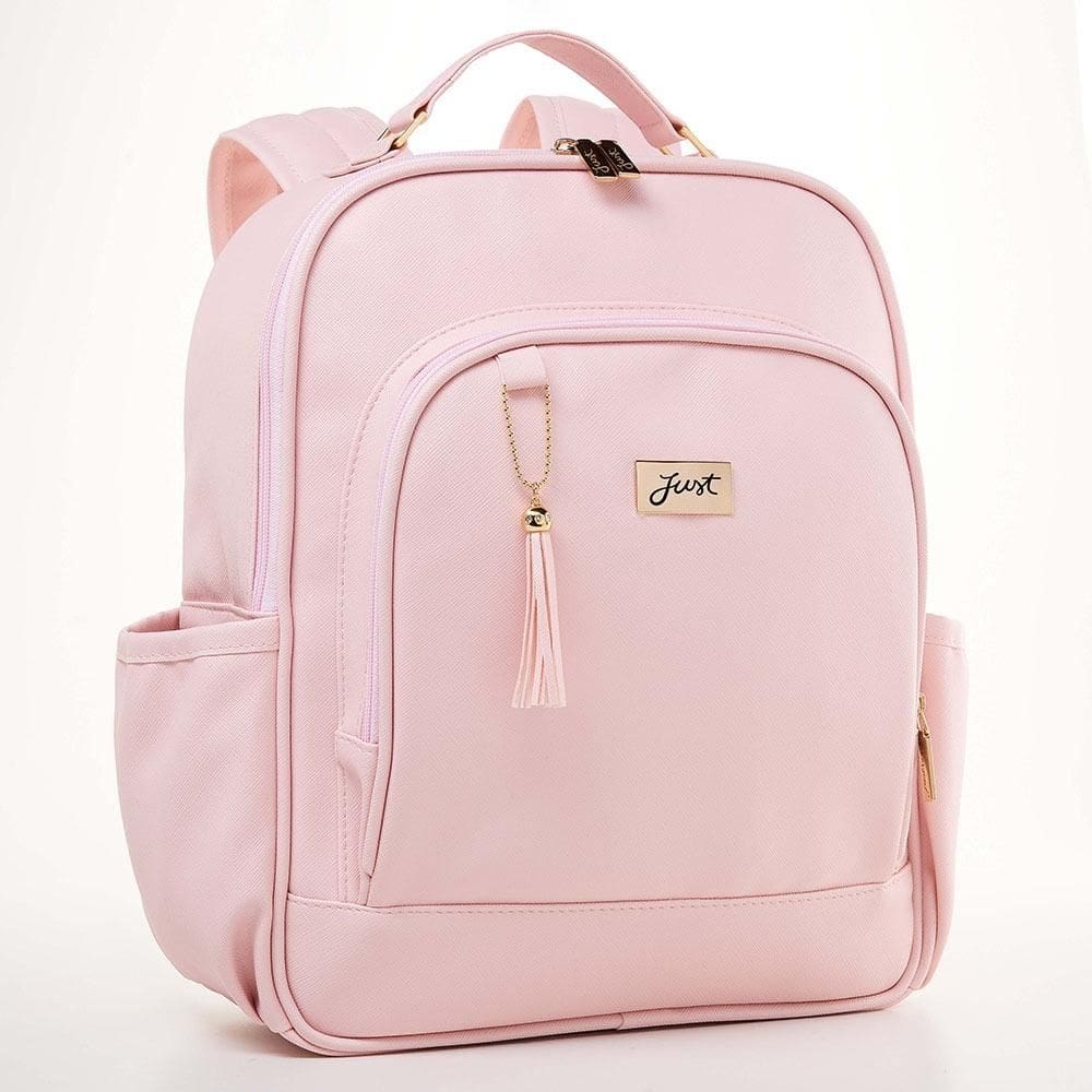 Mochila de Maternidade Just Baby Milão Slim Rosa