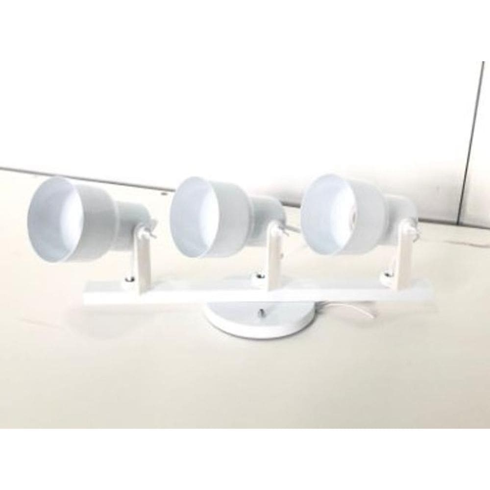 Spot Lumina Trilho Branco 3L Aluminio Nacional Iluminação