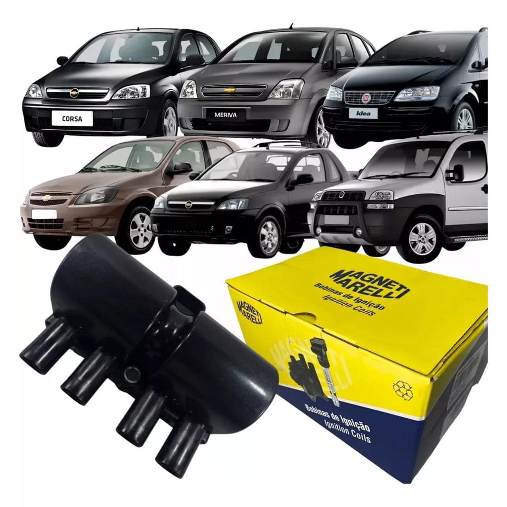 Bobina De Ignição B10042Mm - Celta, Corsa, Meriva E Montana