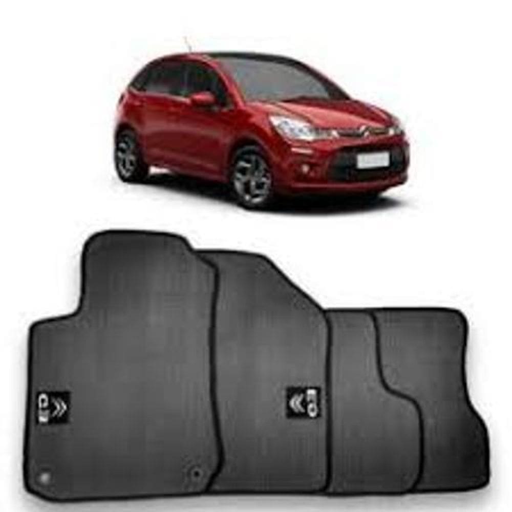Tapete Automotivo New C3 Borracha Pvc