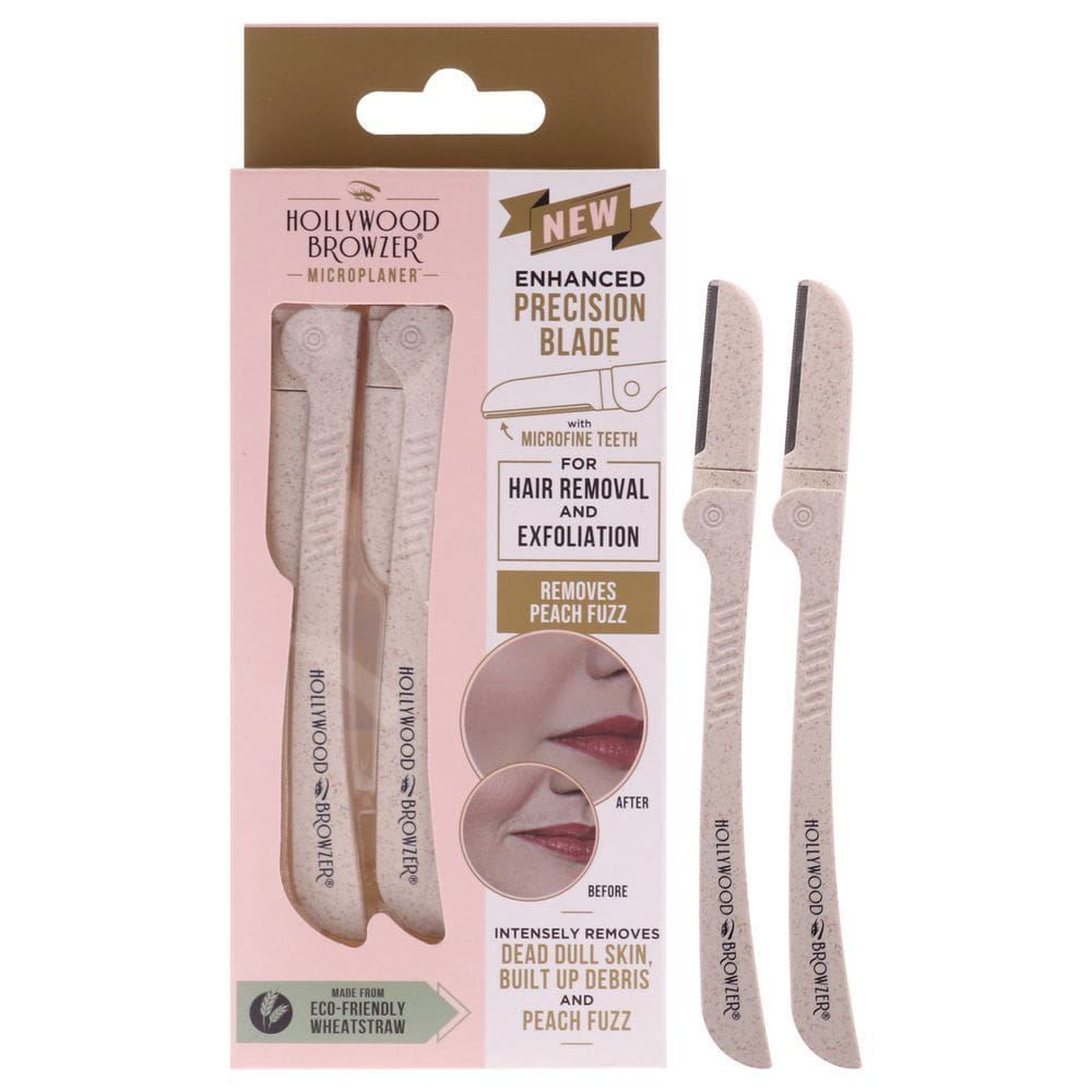 Razor Hollywood Browzer Microplaner Duo Pearl, 2 unidades