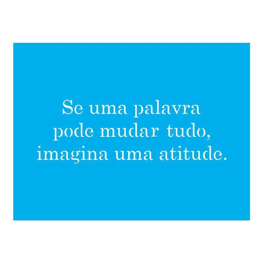 Stencil Tamako Pode Mudar Tudo - 15X20Cm - Ref 8697