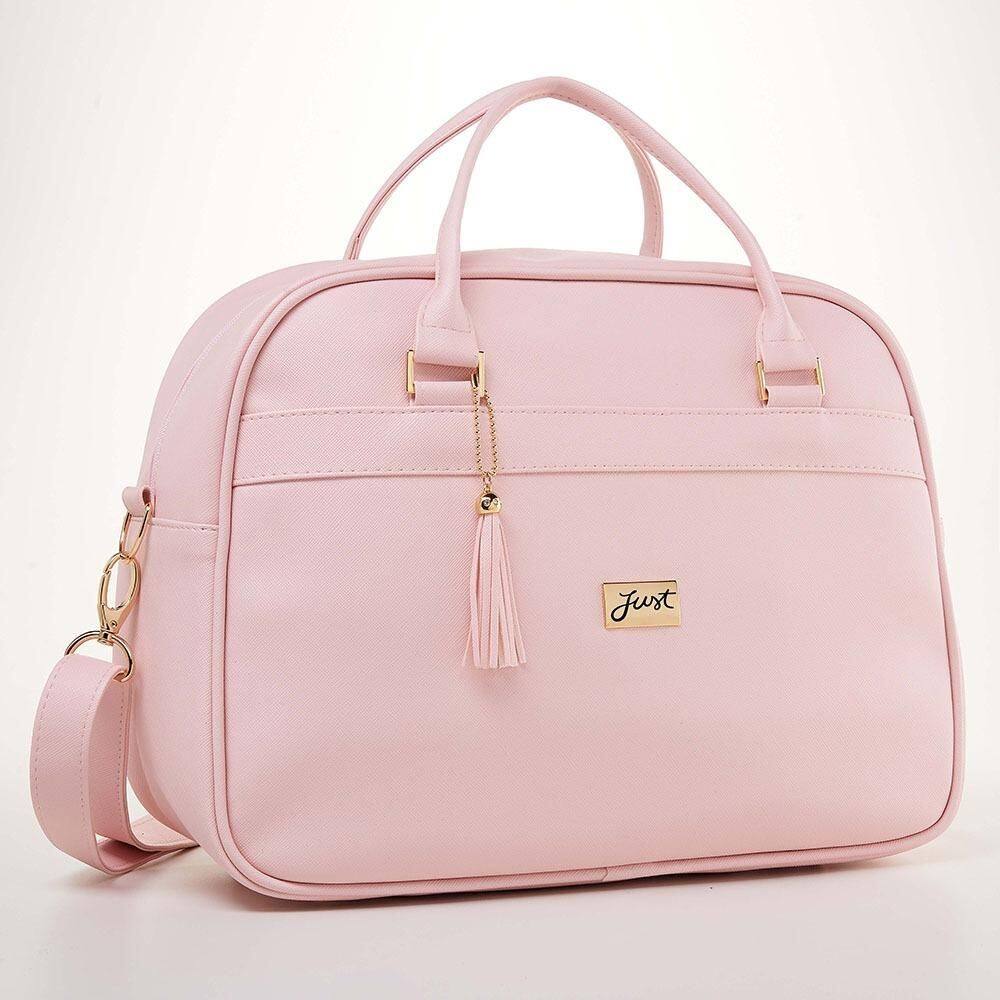 Bolsa de Maternidade Just Baby Milão Slim Rosa