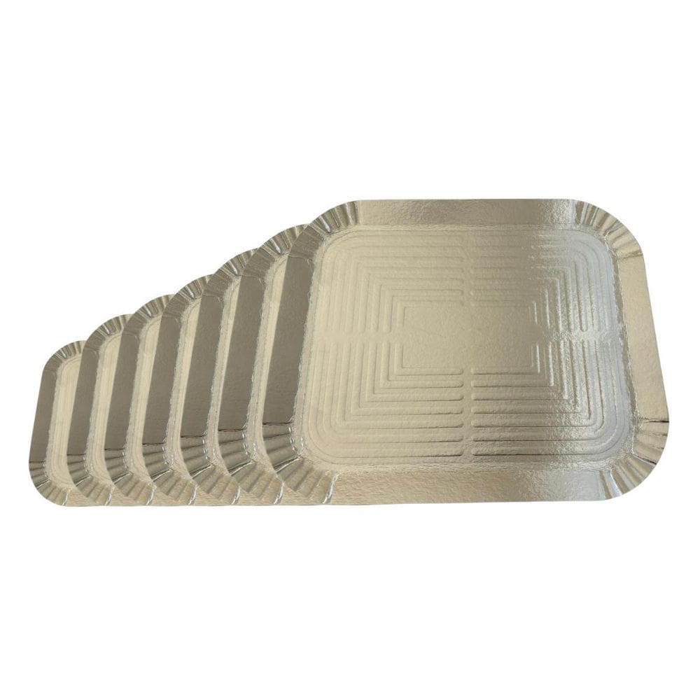 10 Bandejas Laminadas Número 12 45,5X61Cm Para Bolo Padaria