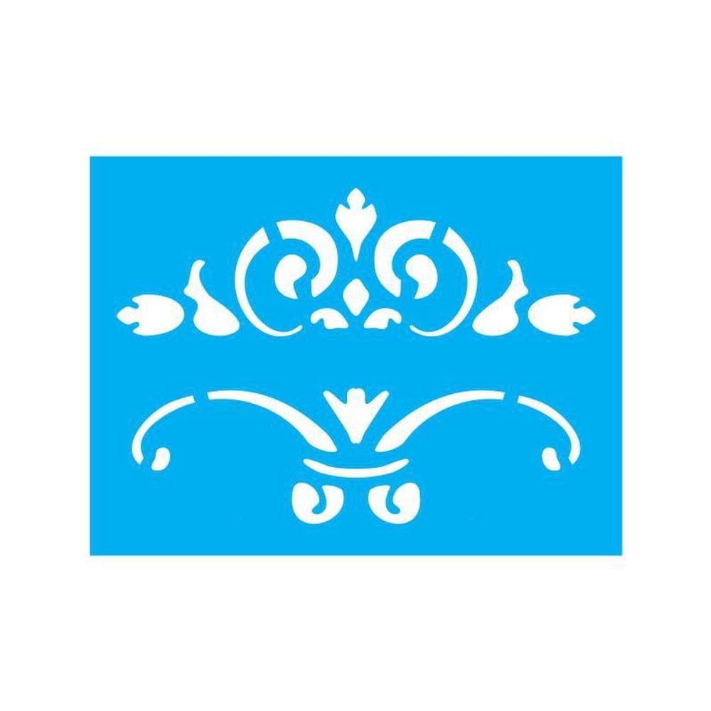 Stencil Tamako Arabesco - 15X20Cm - Ref 8543