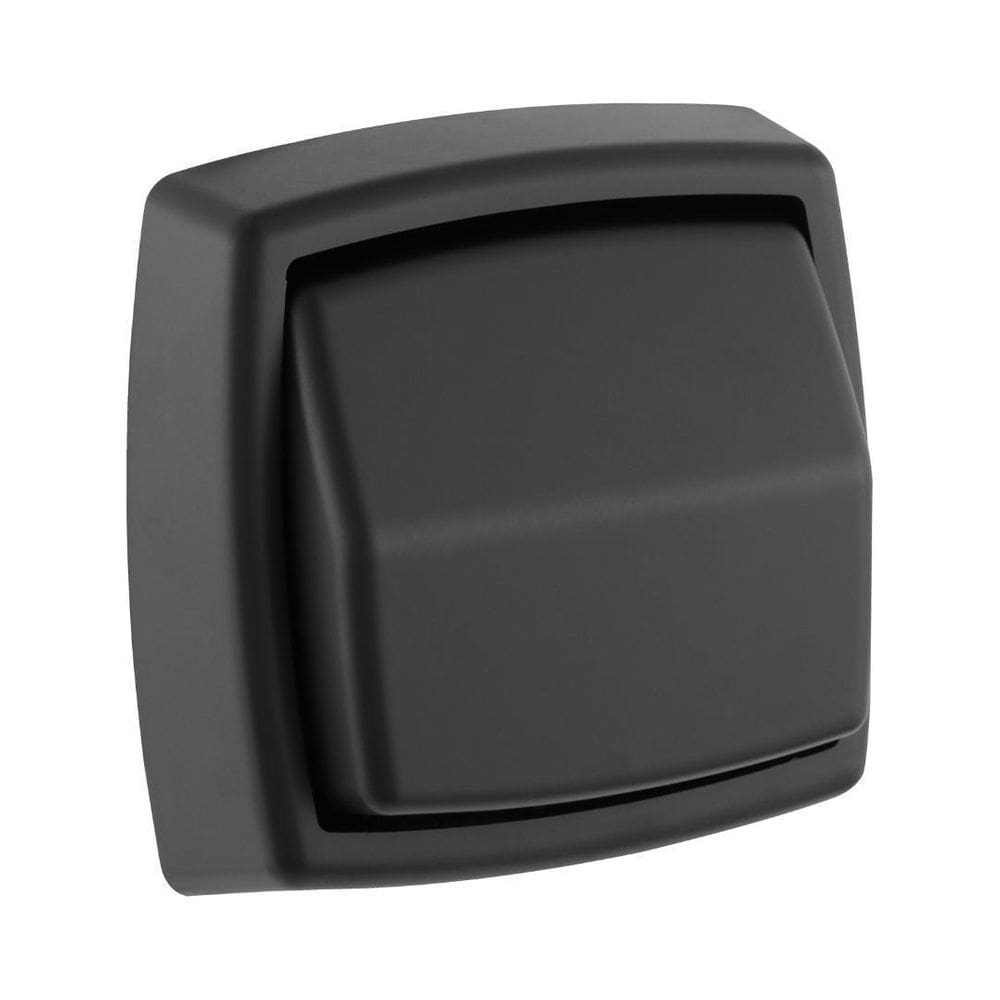 Acabamento Para Válvula De Descarga Preta Cool Abs Luxo