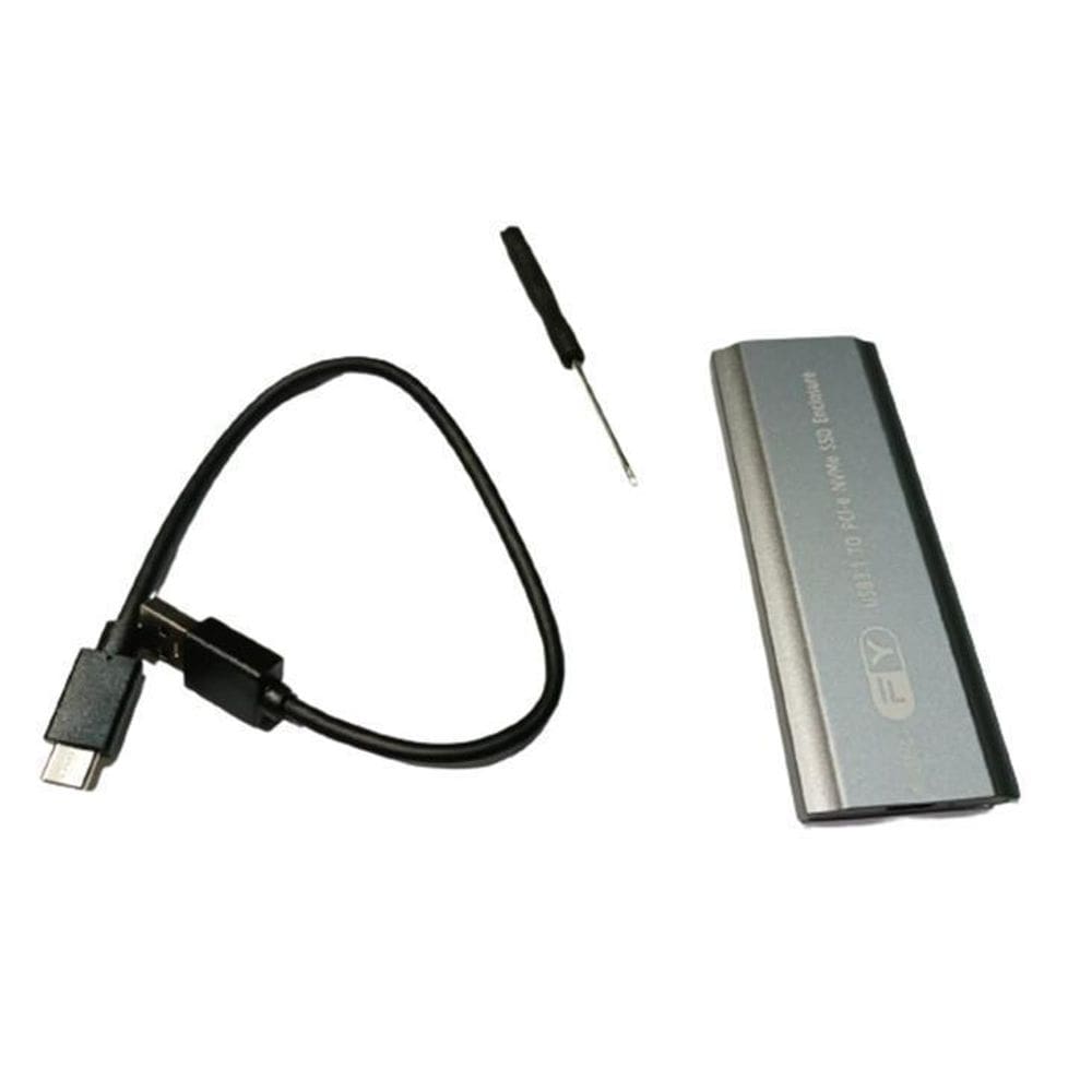 Case Externo SSD M.2 NVMe e SATA - Marca Fy