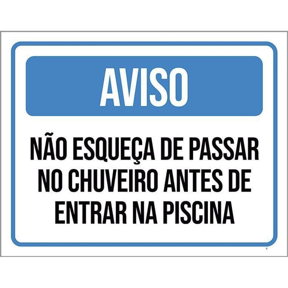 Kit 3 Placas - Proibido Entrar Areia Óleo