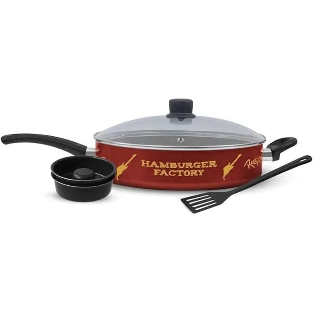 Frigideira Funda Hamburger Factory 3 Peças 28 cm - Rochedo