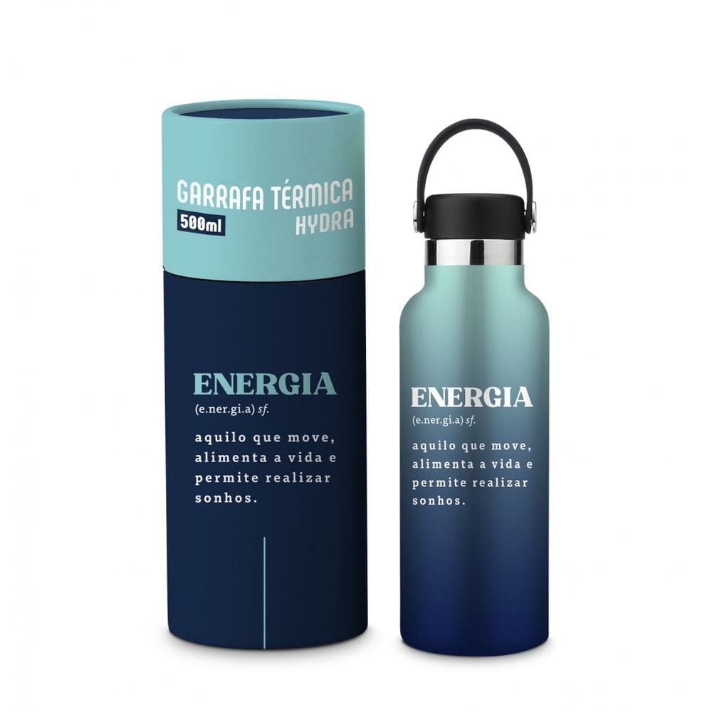 Garrafa Térmica Hydra - Energia - 500ml - Brasfoot