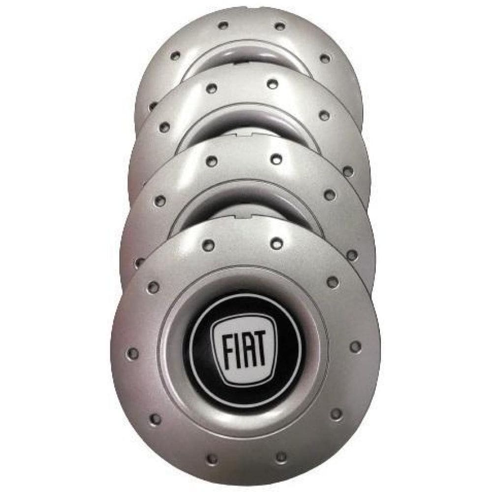 Calotas Miollo Fiat Doblo Aro 14 2000/2005 Amarok Prata