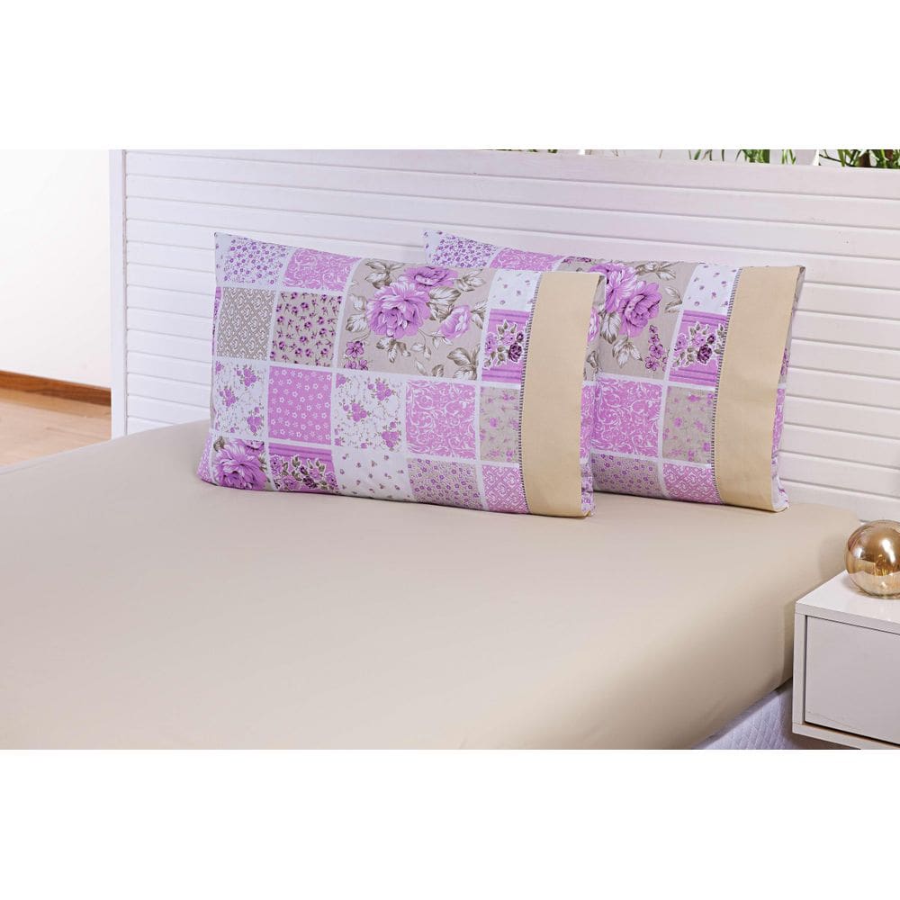 Jogo Lençol 3 Peças Cama Viúva Percal 150 Fios 001
