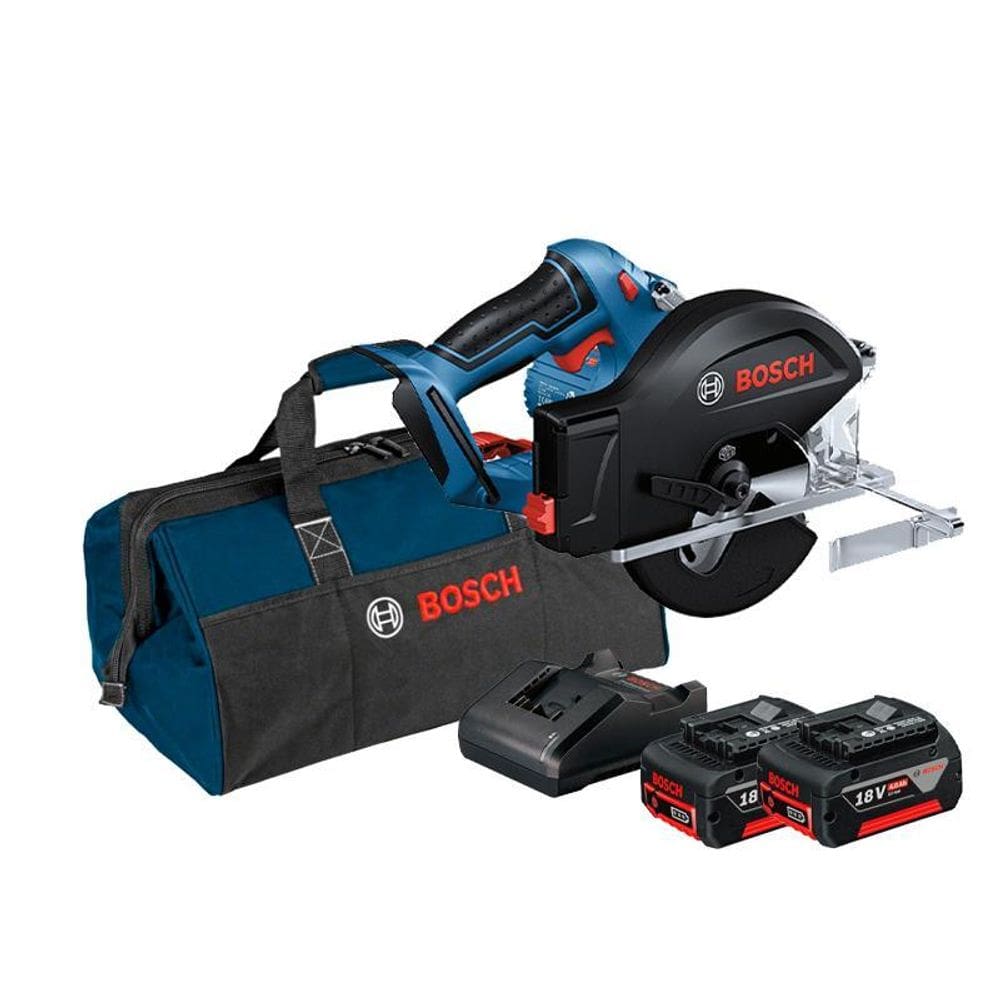 Cortadora Metal 5.3/8 A Bateria 18V Bosch Gkm 18V-50 2