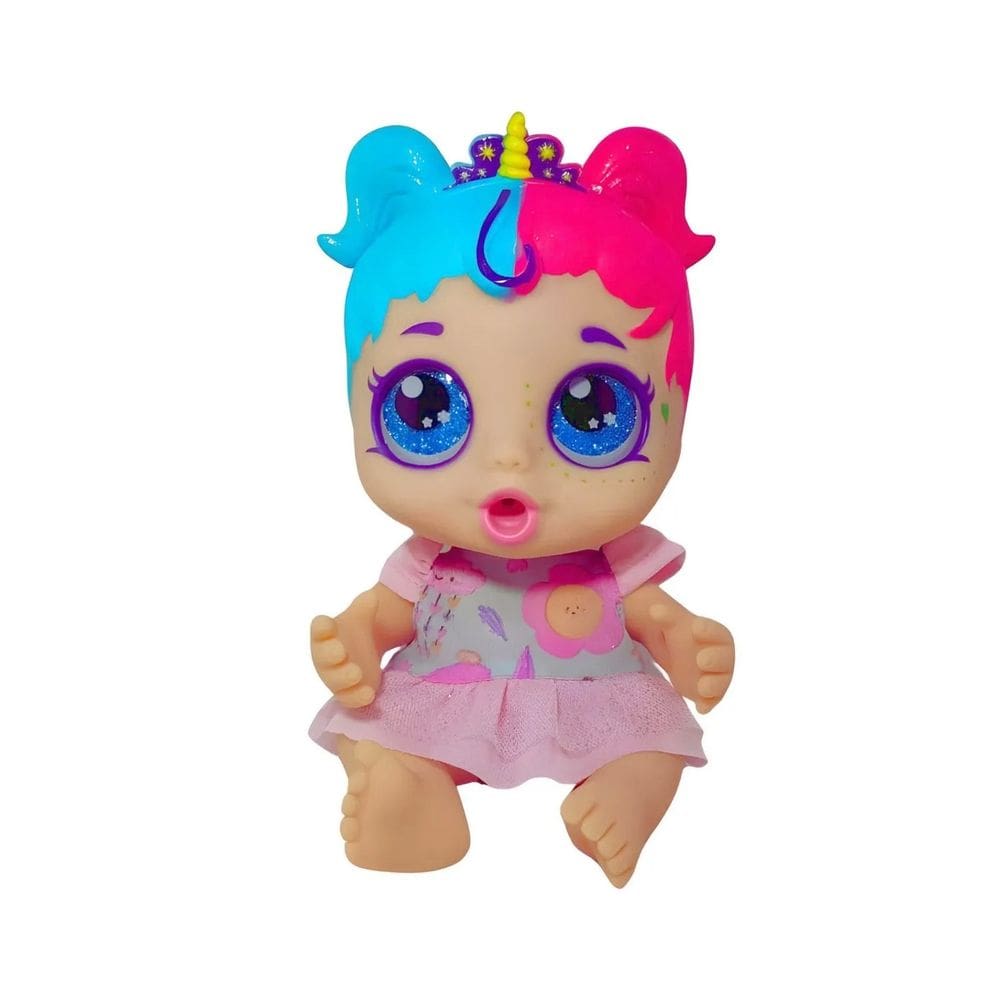Boneca My Little Glitter Faz Xixi - Divertoys