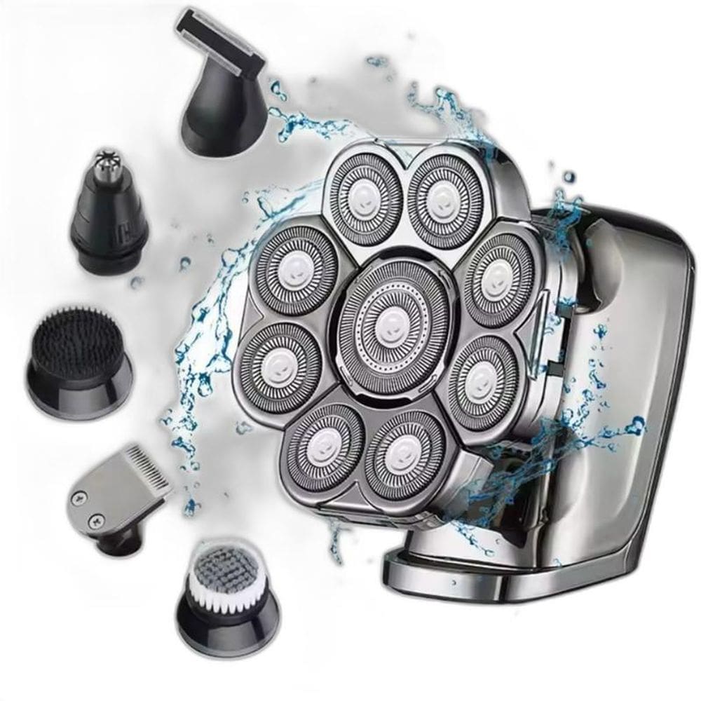 Barbeador Cabeças Ajustáveis Barbear Preciso