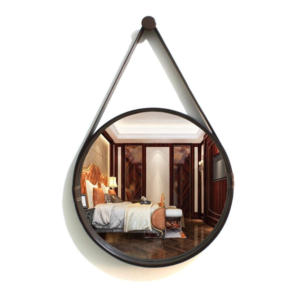 MP - Espelho Redondo Decorativo Moldura Alc a