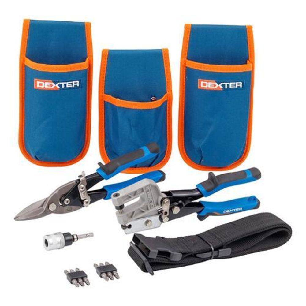 Kit Dry Wall 16 Pecas - Dexter - Azul