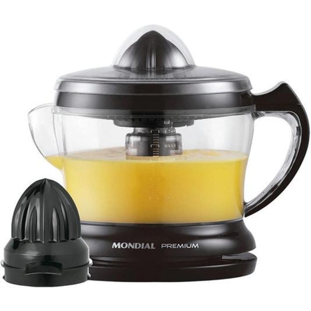 Espremedor De Frutas Premium - 1.2 Litros - Preto - 110V
