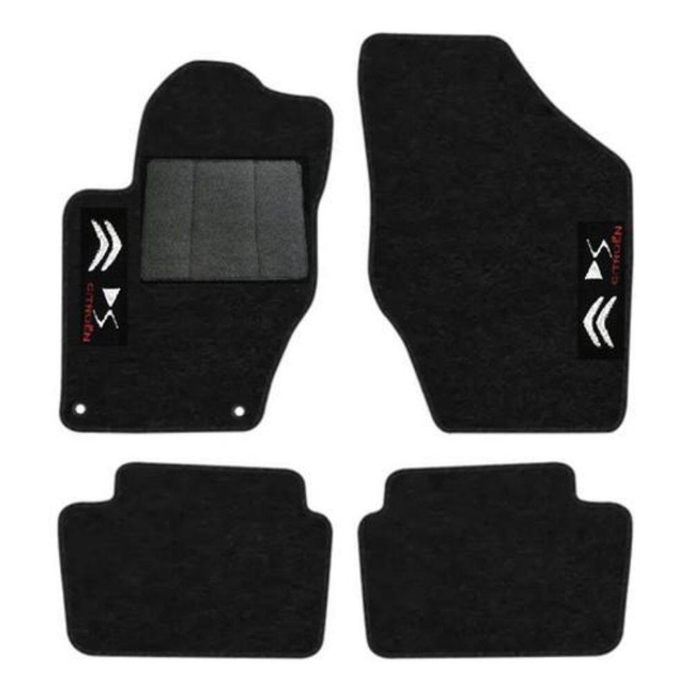 Jogo De Tapete Automotivo Ds4 2002/2007 Carpete Base Pinada