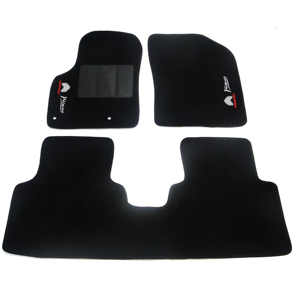 Tapete Automotivo C3 Picasso - Carpete Base Pinada - 3 Peças