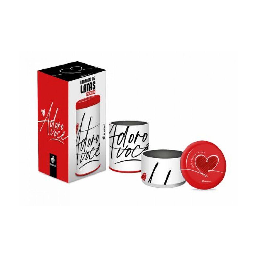 Porta Joias Lata - Meu Coração é Seu - BrasFoot