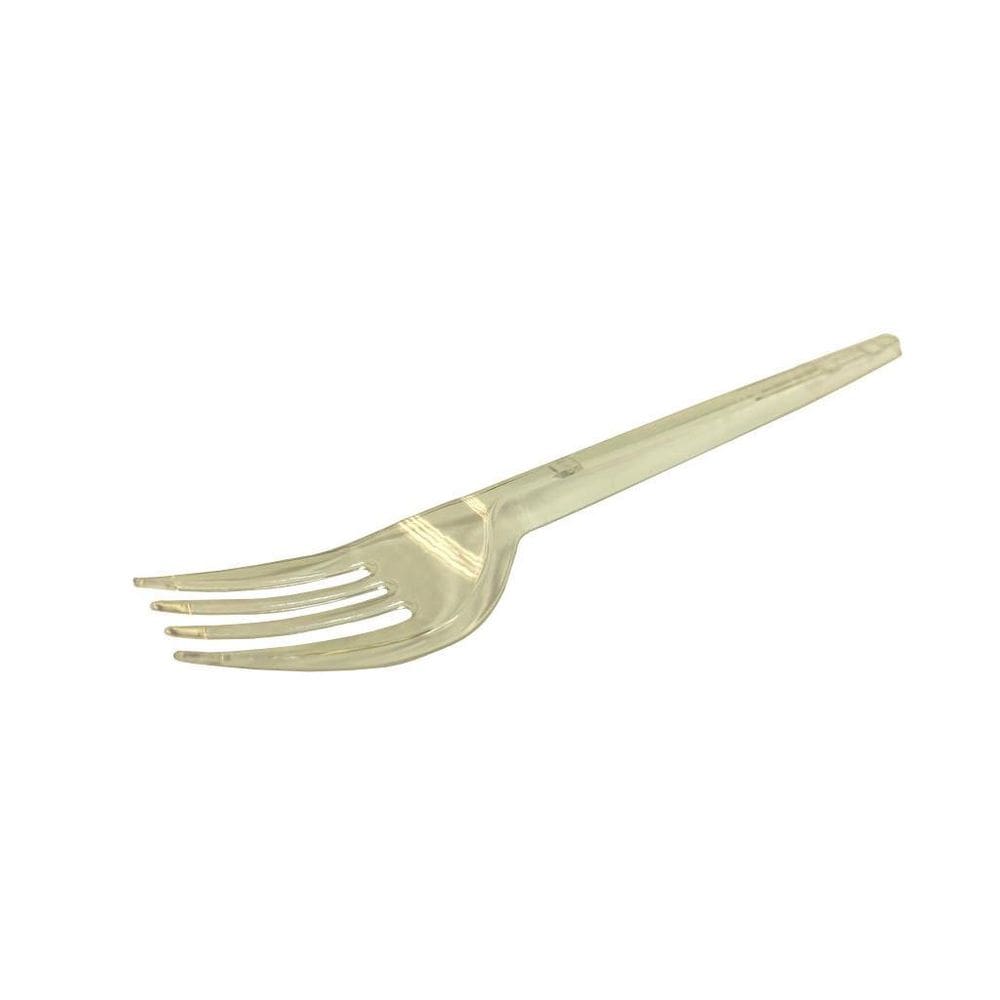 Garfo Sobremesa Cristal C/3000 Strawplast  3Cx