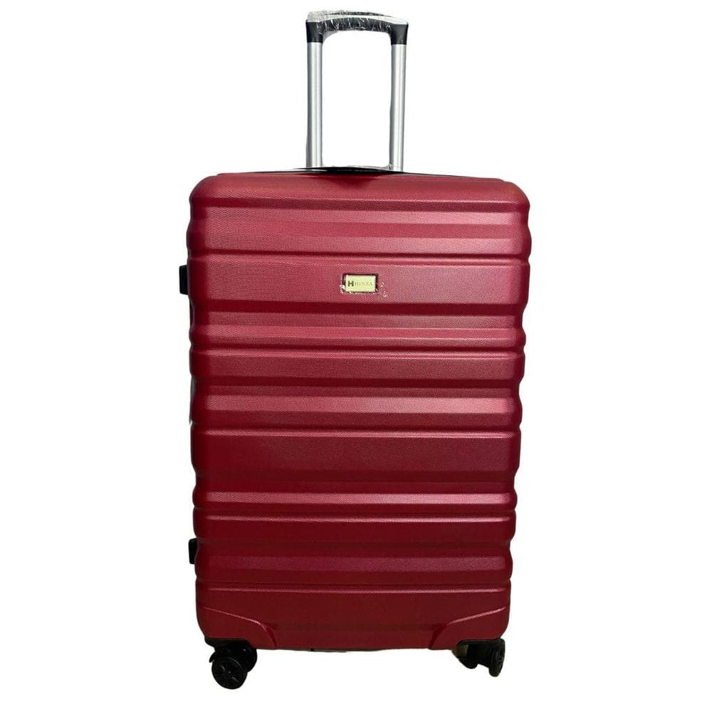 Mala Viagem Média Rígida Rodas 360º Vinho 42x25x64cm