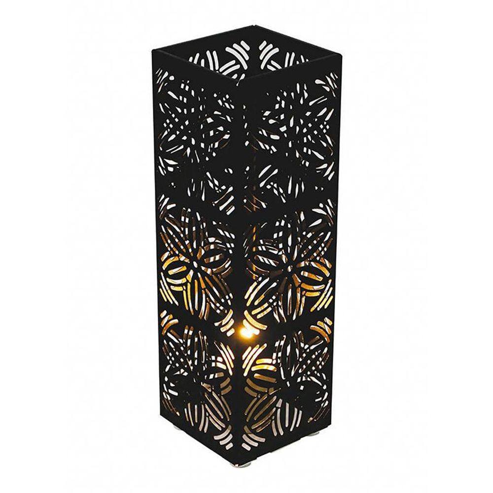 Luminária de Mesa Taschibra 40W Preto Bivolt 9x9x27cm
