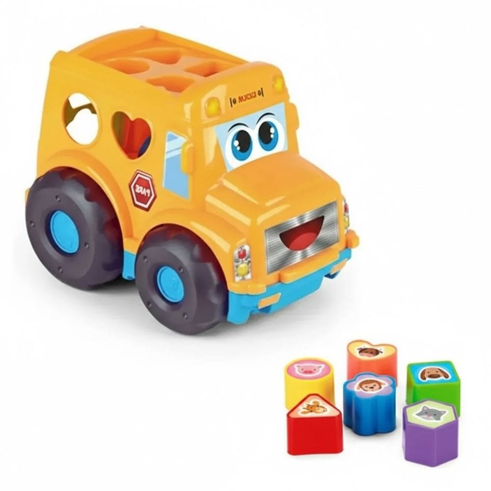 Veículo Bloco de Encaixe Geometrix Mundo Mágico - Home Play