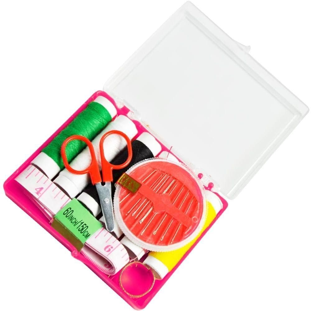 Kit De Costura De 20 Peças Com Estojo - Im46058 - Imporiente Kit De Costura 20pçs Com Estojo - Im46058 - Imporiente